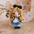 Patron "Alice au pays des merveilles et son doudou lapin"